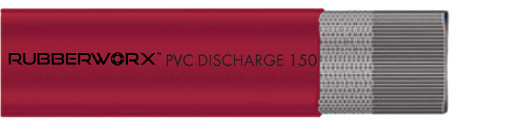 Red PVC Discharge Hose